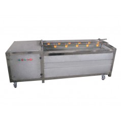 蘋果去皮清洗機(jī)。芋頭清洗脫皮機(jī)